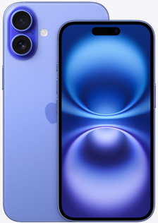 iPhone 16 in Ultramarin