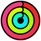 Activity rings icon