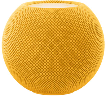 Keltainen HomePod mini