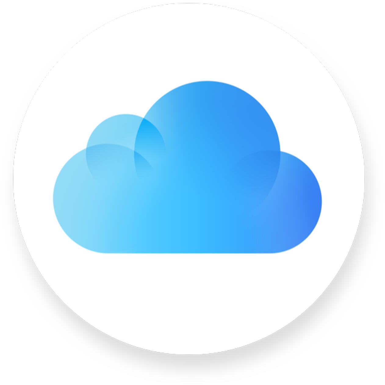 iCloudサービスのアイコン