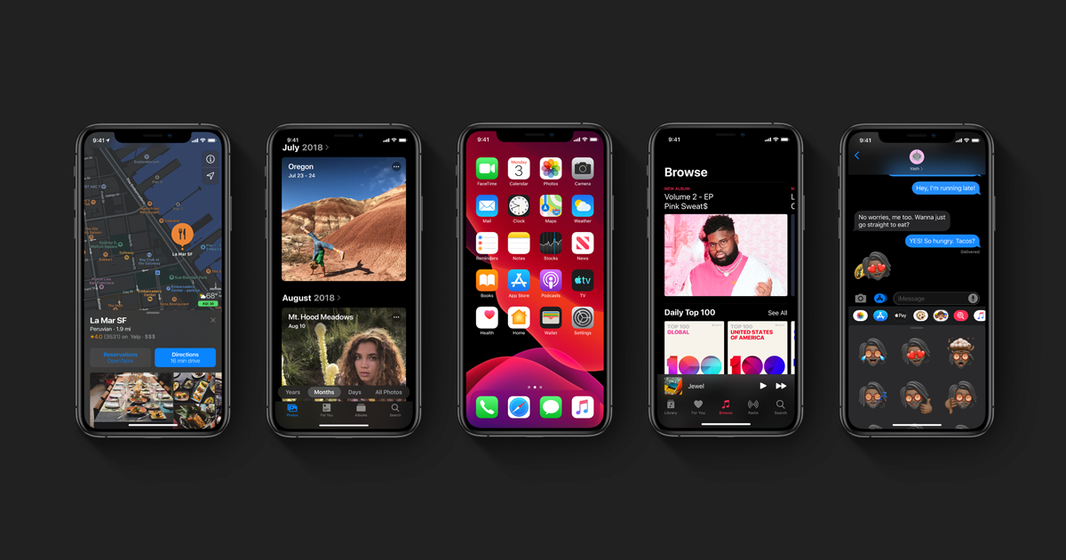 iOS 13 Preview - Features - Apple