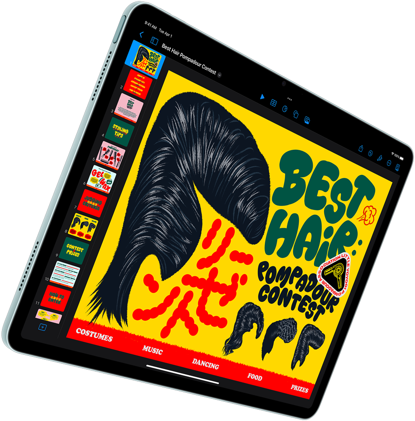 iPad Air Biru