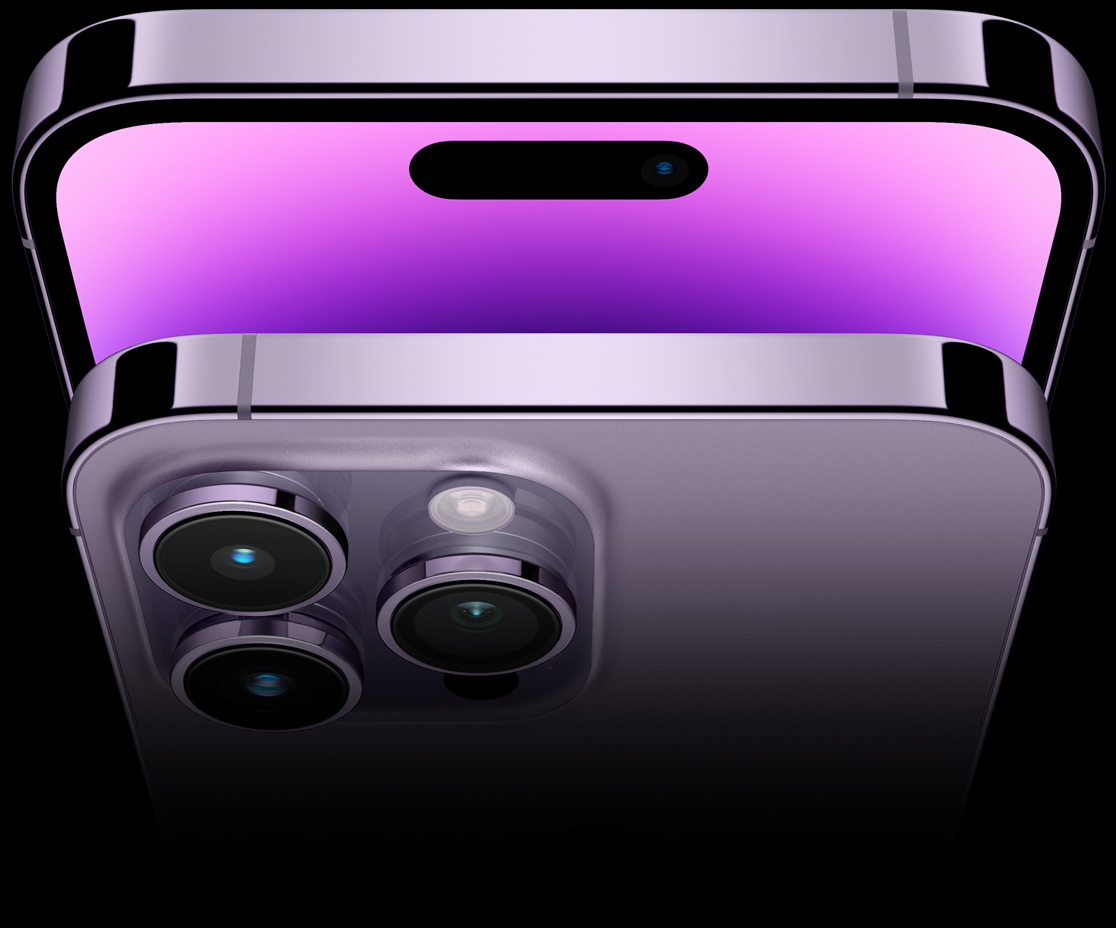 كاميرا ثلاثية في ابل ايفون 14 برو