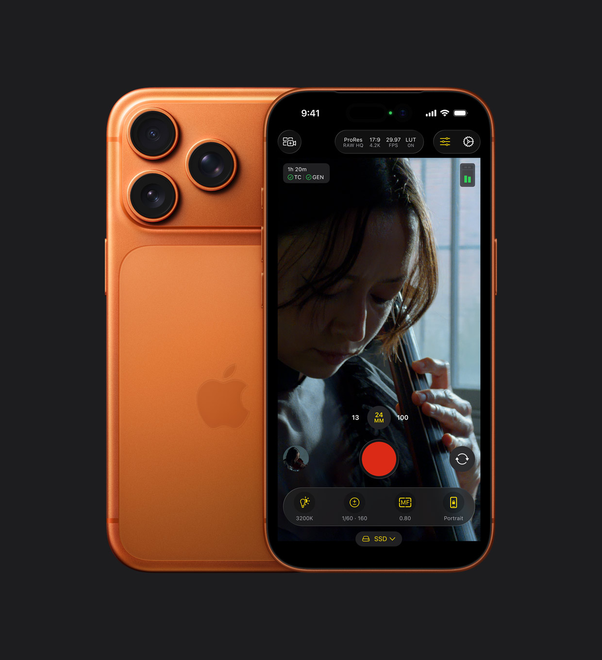 ProRes RAW на iPhone 17 Pro