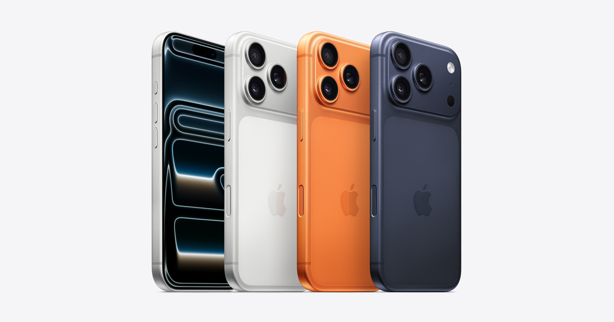 iPhone 17 Pro and 17 Pro Max - Technical Specifications - Apple