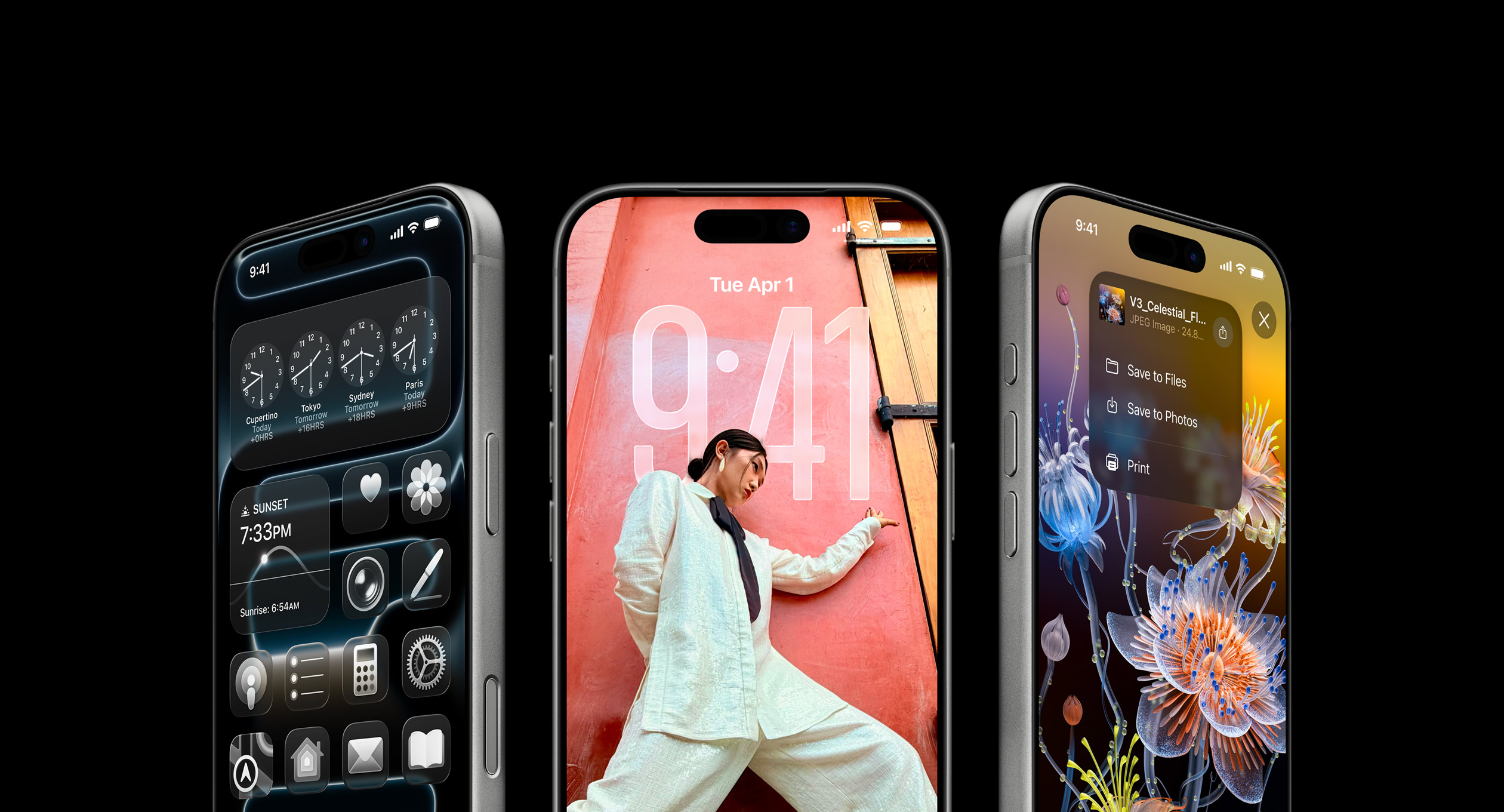 iOS на iPhone 17 Pro у промо-матеріалах Apple