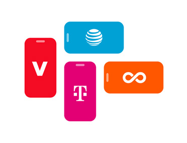 Verizon, AT&amp;amp;T, T- mobile, Boost mobile
