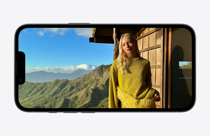 iPhone 17e elölnézetből, Super Retina XDR-kijelző