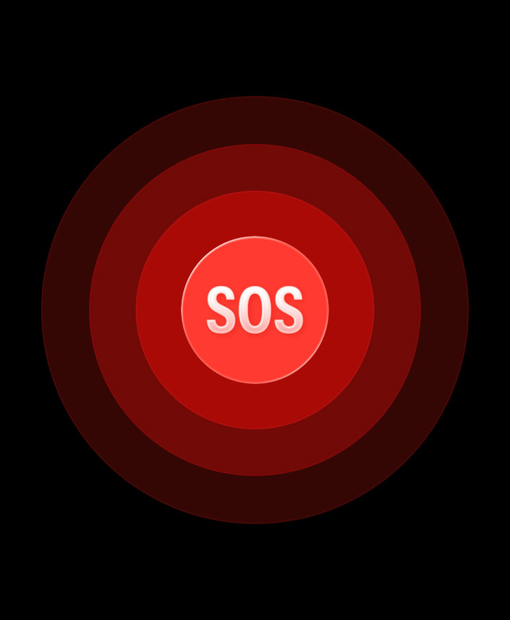 Emergency SOS via satellite.