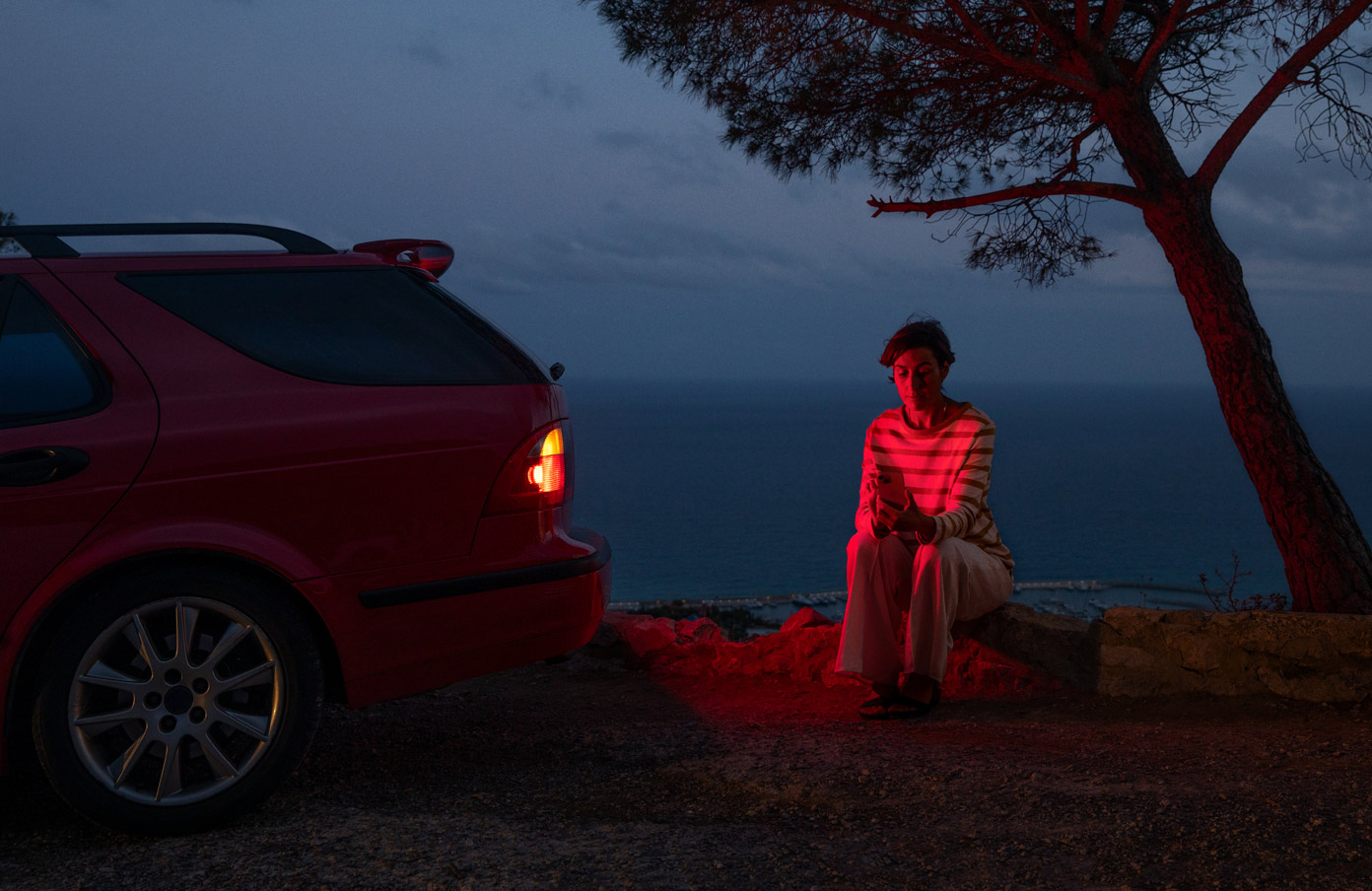 Roadside Assistance via satellite.