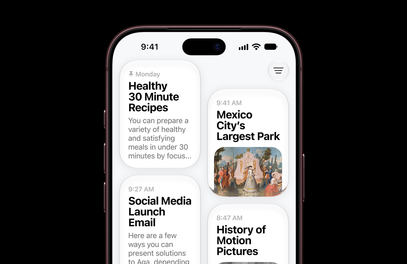 Siri app.
