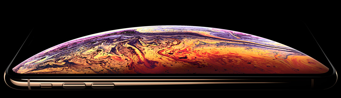 iphone xs вид полу бок