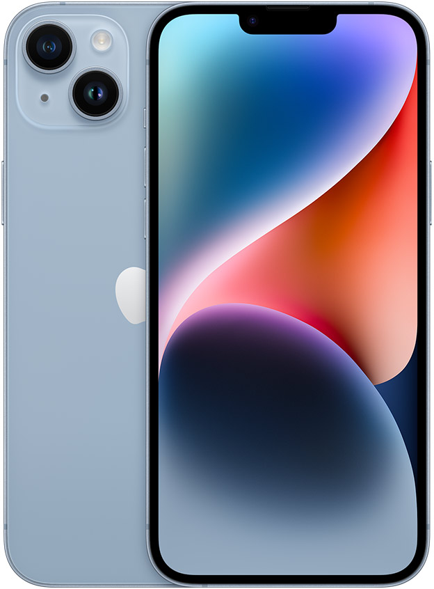 Apple iphone 14 plus blue