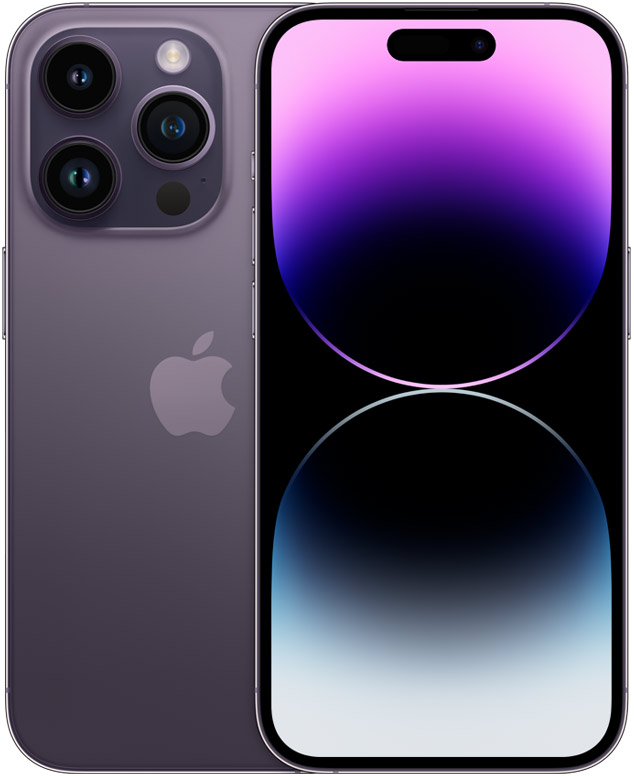 Apple iphone 14 pro deep purple