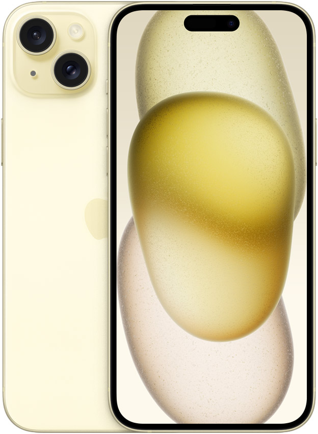 Apple iphone 15 yellow