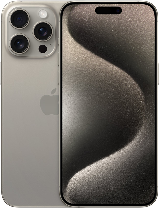 Apple iphone 15 pro max Natural Titanium