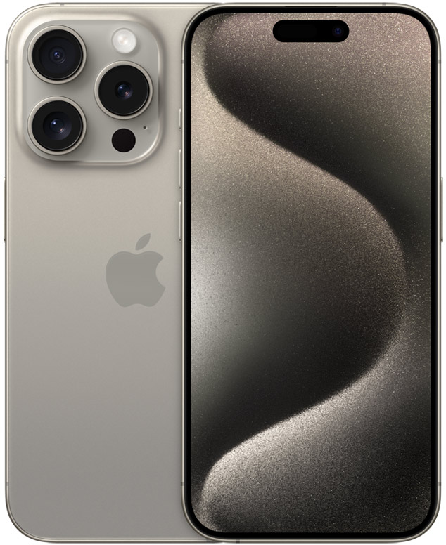 Apple iphone 15 pro Natural Titanium