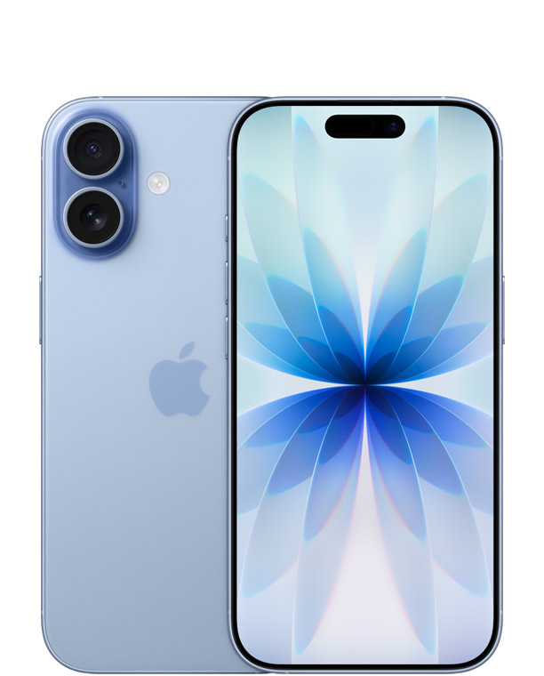 iPhone 17 in Mist Blue