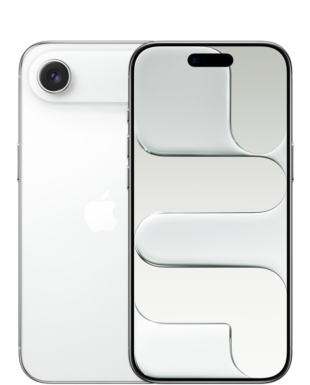 iPhone Air in Cloud White