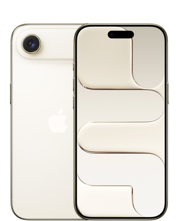 iPhone Air in Light Gold