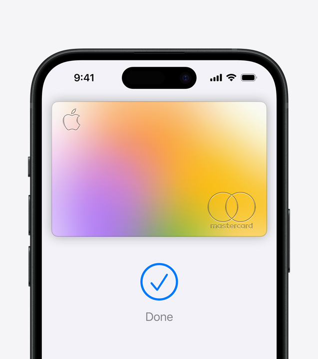 使用Apple Pay在iPhone上安全授权付款的Face ID特写镜头。