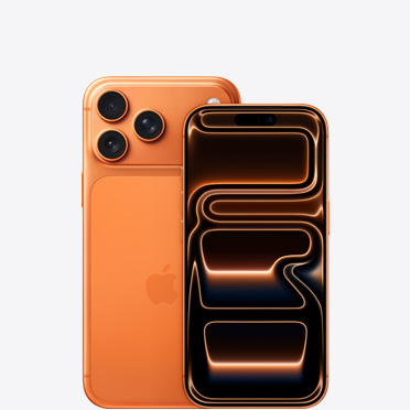 Back view of iPhone 17 Pro Max and front view of iPhone 17 Pro