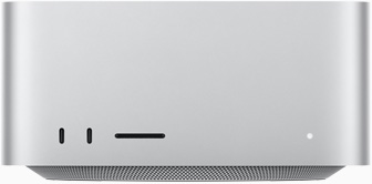 Mac&nbsp;Studioの前面