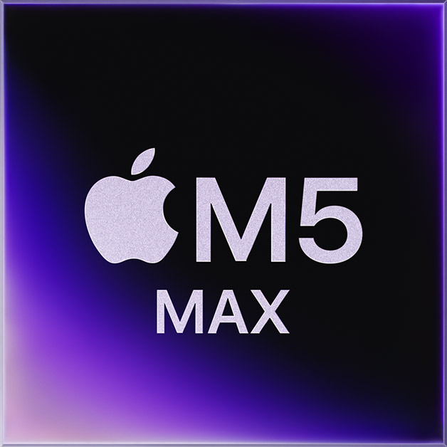 Apple M5 Max chip illustration
