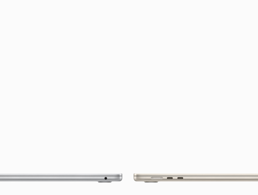 - MacBook Air 15-inch and M2 13- with Apple
