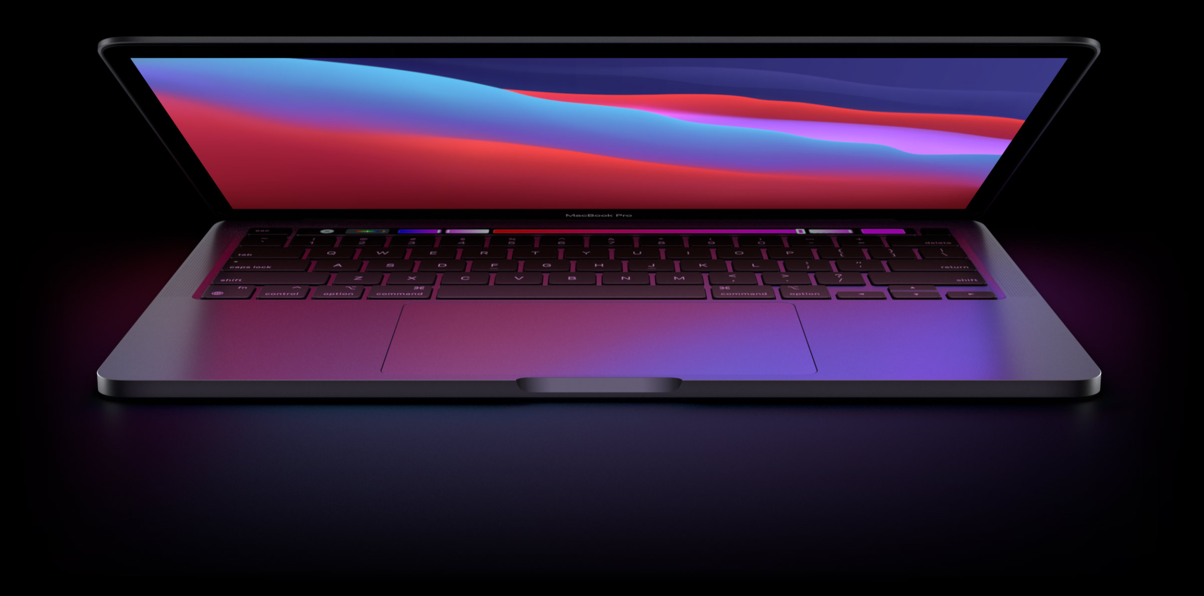 Macbook m1 pro display on with touch bar