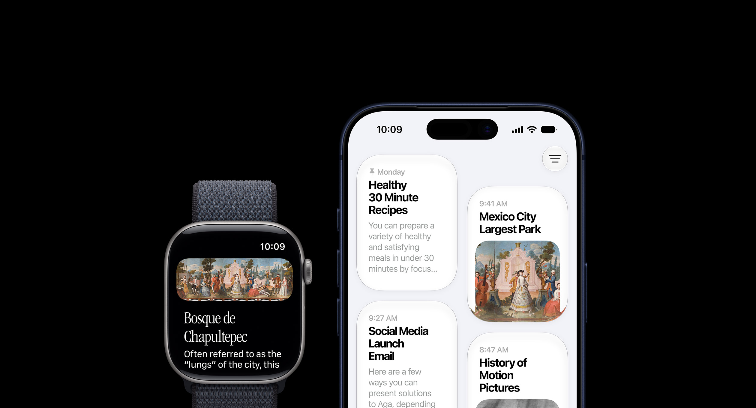 Aplikasi Siri pada Apple Watch. Sumber: Apple
