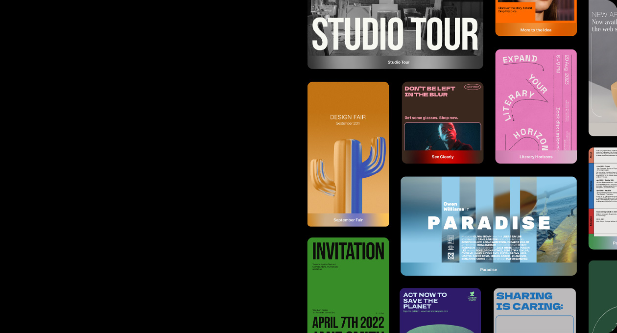 Berbagai foto dan ilustrasi yang menunjukkan kemampuan Pixelmator Pro